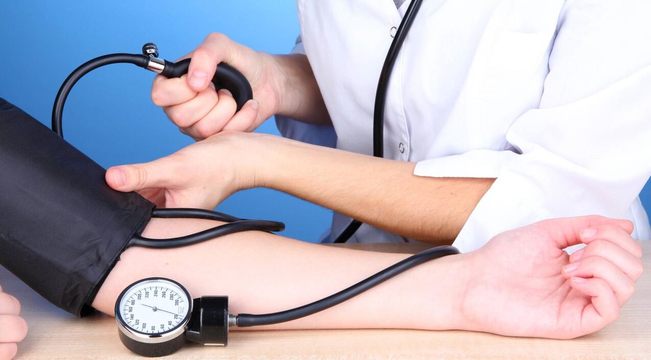 Mesure du cadeau pour l'hypertension